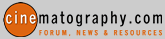 Cinematography.com Banner
