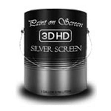 Paint On Screen - 3DHD Silver Screen - 1 Gallon