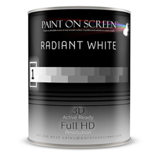 Paint On Screen - Pure MICA White - 1 Gallon