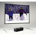 Da-Lite 35341HD Fast-Fold Deluxe Projection Screen (10 x 10ft); Heavy Duty Legs