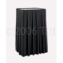 Da-Lite 7067 Drapery Kit 87 In W X 38 In H Skirt