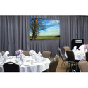 Da-Lite Fast-Fold Ultra Velour Drapery Kit for Heavy Duty Deluxe Frames