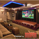 Draper 101641L Premier 137 Inch Electric Projection Screen