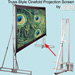 Draper 221029 Truss-Style Cinefold 15ft NTSC Cineflex