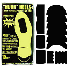 Hush Heels Foot Silencing Foam Pads for Shoe Soundproofing