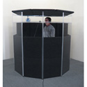 ClearSonic IsoPac E Large Acoustic Isolation Booth Dark Gray