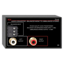 Radio Design Labs TX-A2 Audio Converter - Balanced to Unbalanced