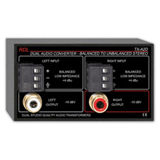 Radio Design Labs TX-A2D Dual Audio Converter - Balanced to Unbalanced