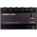 Kramer KR-104M 1x4 Microphone Amplifier/DA With 1/4in Connectors