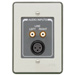 RDL RCX-J3 XLR Mic & Dual Phono Input Wall Plate Assy - Terminals