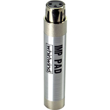 Whirlwind IMPAD10 Attenuator - XLR inline barrel 10dB
