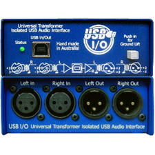 ARX USB-3 Audibox USB I/O Balanced Stereo XLR Inputs & Outs USB DI Box