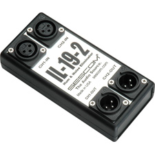 Sescom IL-19-2 Two Channel Pro Audio Hum Eliminator w/Isolation