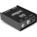 Hosa DIB-443 Sidekick Passive DI Box; 1/4 in TS to XLR3M