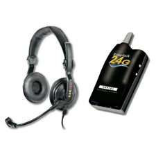 Eartec SLT24G4SD SLT24G 4 Radios w/ Slimline Double Headsets