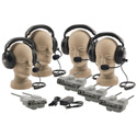 Anchor Pro-540 Pro-Link 500  Intercom System; 4 Headsets