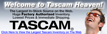 Markertek is Tascam Heaven