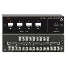 Radio Design Labs RU-SX4A Balanced Audio Switcher - 4x1