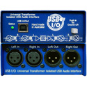 ARX USB-3 Audibox USB I/O Balanced Stereo XLR Inputs & Outs USB DI Box