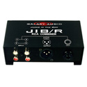 Galaxy Audio JIB/R RCA Combiner Stereo RCA In to 1 XLR or 1/4in Out