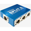Whirlwind SPLIT 6 Line Level Parallel Splitter