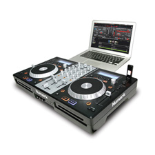 Numark Mixdeck Express Premium DJ Controller with CD and USB Playback