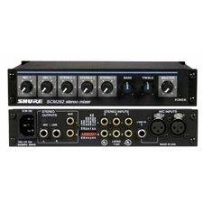 Shure SCM-262 Half Rack/Portable Mixer