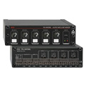 Radio Design Labs RU-MX5ML 5 Channel Mic/Line Audio Mixer with Phantom Power