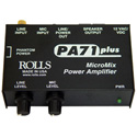 Rolls PA71 Plus Micromix Power Amplifier