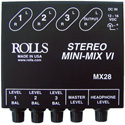 Rolls MX28 Mininix VI 3-Channel Portable Mixer