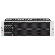 Behringer FBQ6200 Ultragraph Pro 31-Band Stereo Graphic EQ w/FBQ