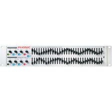 Phonic iA231F Dual Channel 31-Band Digital Graphic Equalizer with Feedback Detection