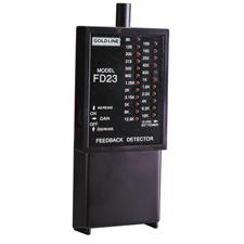 Goldline FD-23 1/3 Octave Feedback Detector