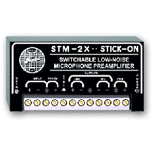 Radio Design Labs STM-2X Switched Microphone Preamplifier - 35 to 65 dB Gain