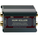 Radio Design Labs AV-HK1 HUM KILLER Stereo Audio Isolation Transformer - Dual RCA Inputs and Outputs