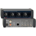 Radio Design Labs EZ-HDA4B 1x4 Stereo Headphone Distribution Amp - Rear-Panel Outputs