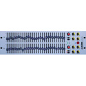 Klark Teknik DN370 2 Channel 1/3 Octave Graphic EQ w/Transformer Balanced Outs