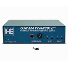 Henry Engineering USB Matchbox II USB-XLR Multi-Mode Stereo Codec