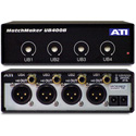 ATI UB400B 4-Ch Unbalanced RCA to Balanced XLR Converter