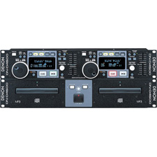 Denon DJ DN-D4500 Rack Mount Dual CD Player with MP3 Playback