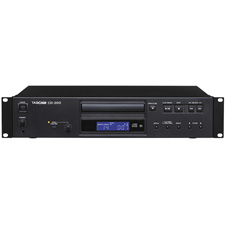 Tascam CD-200 Professional Rack Mountable Studio CD Player