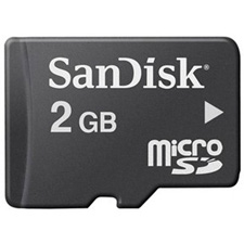 SanDisk 2 GB microSD Card