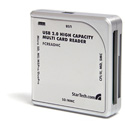 14-in-1 USB 2.0 High Capacity Silver Multi Media Memory Card Reader