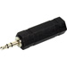 TecNec MPS-SPF-S 3.5mm Stereo Mini Male to 1/4 Inch Stereo Female Adapter