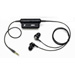 Audio Technica ATH-ANC3 QuietPoint Active Noise-Cancelling In-Ear Headphones - Black or White