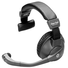Clear-Com CC-95 Pro Single-Ear Headset w Microphone (4-Pin Female XLR)