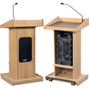 Admiral Lectern With Reading Light and Liberty Sound System