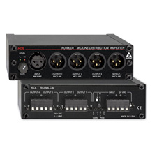 Radio Design Labs RU-MLD4 Microphone / Line Distribution Amplifier - 1x4