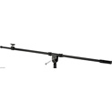 On-Stage Top Mount Euro Style Boom - 32In to 63In - Black