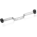 Atlas Sound TM-1 Clip Mounting Twin Microphone Mount - Chrome